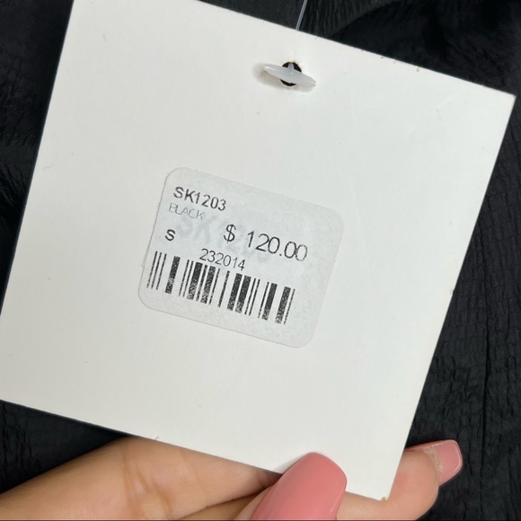 LF Seek the Label bungee cord black shorts S - Picture 4 of 10